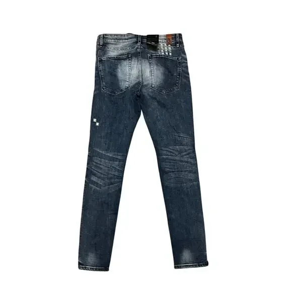 Shabaz Brothers Men’s Light Blue Jeans Size 34